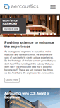 Mobile Screenshot of aercoustics.com